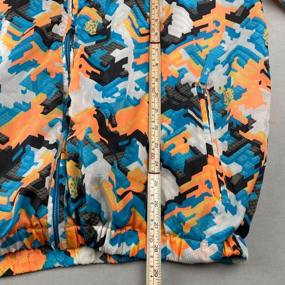 LRG Jacket Mens XL You's A Toy Hooded Windbreaker Multicolor Ripstop Full Zip - Picture 8 of 13